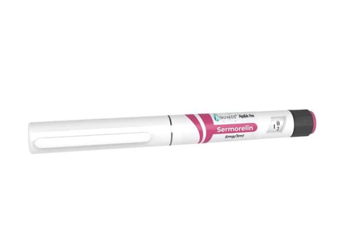 SERMORELIN Pre Mixed Peptide 5mg 3ml 1 pen box Sale In Discount Price - Image 3