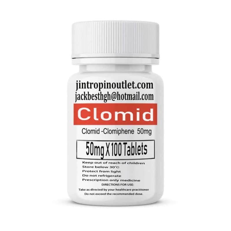 Clomiphene Clomid Oral Steroids Tablets 50mg 100pcs