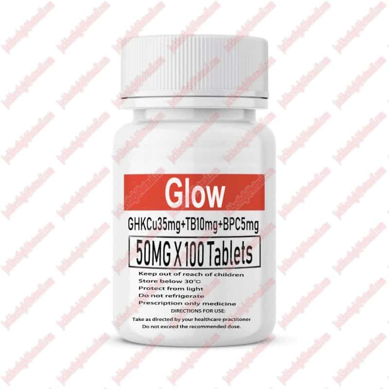 Glow(GHKCu35mg+TB10mg+BPC5mg) 50mg*10vials*1 kits